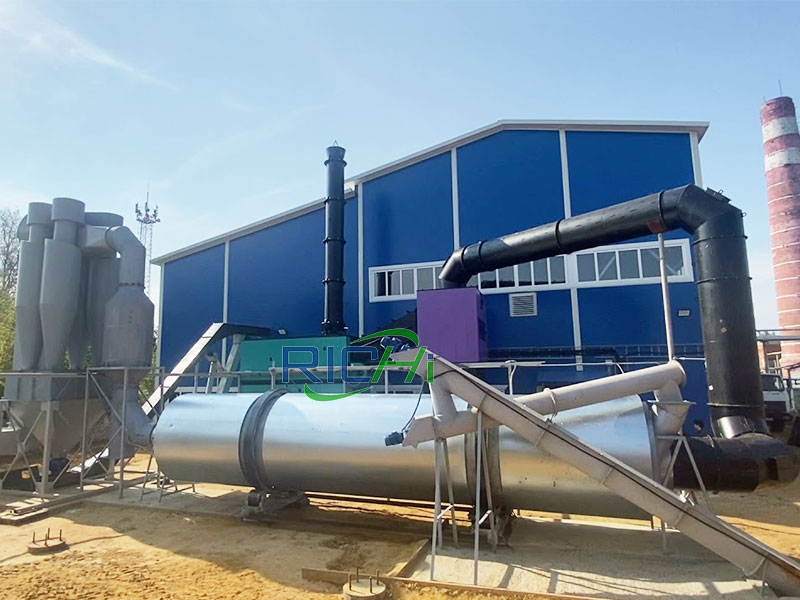 Beet pulp belt dryer