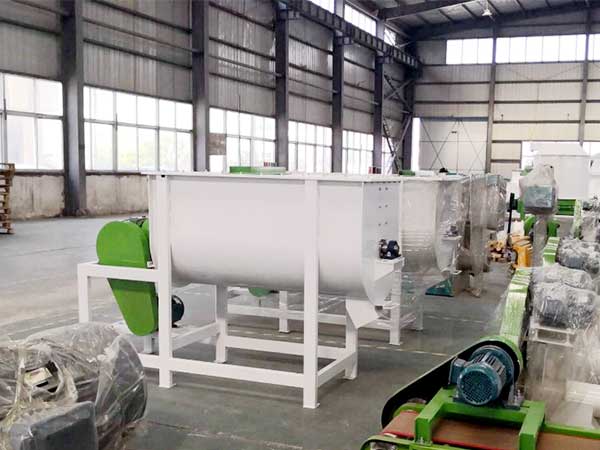 Mixing machine in production