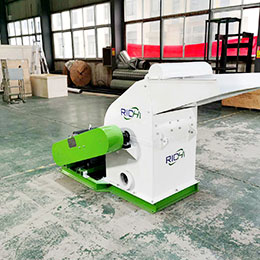 Small capacity grass crusher