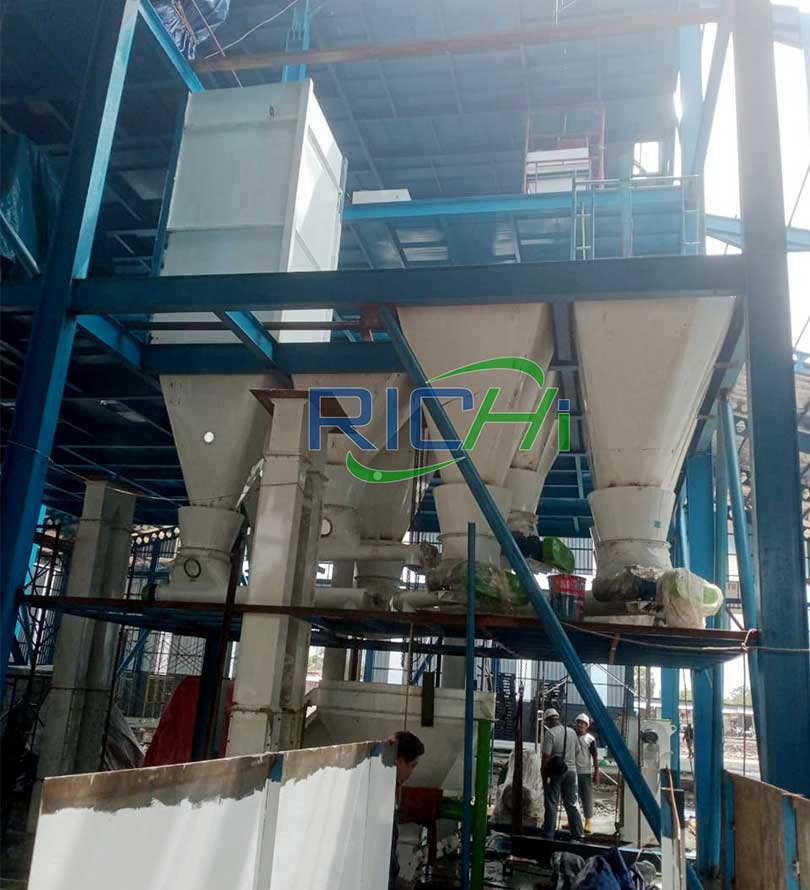 2 Ton Shrimp Feed Production Line In Indonesia