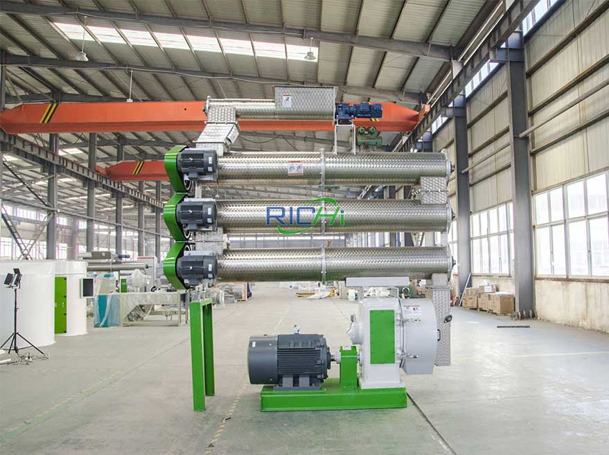 Extruding Fish Feed Production Line Pelleting System