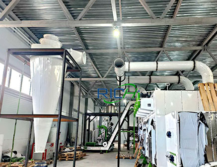 1.5-2T/H Extruding Fish & Shrimp Feed Production Line in Iran