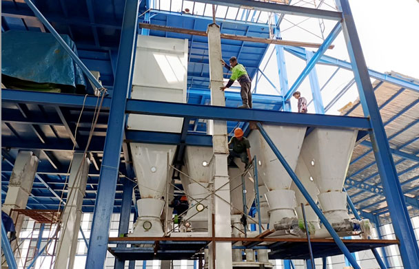 Feed production line Installation