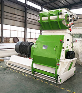 Floating fish feed mill hammer mill