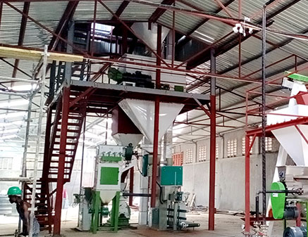 Pet food production line in China RICHI