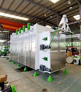 Pet Food Factory belt dryer