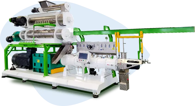 Twin Screw Fish Feed Extruder