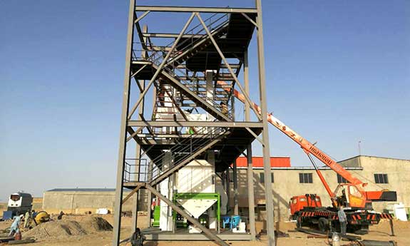 fish food making machine in Argentina