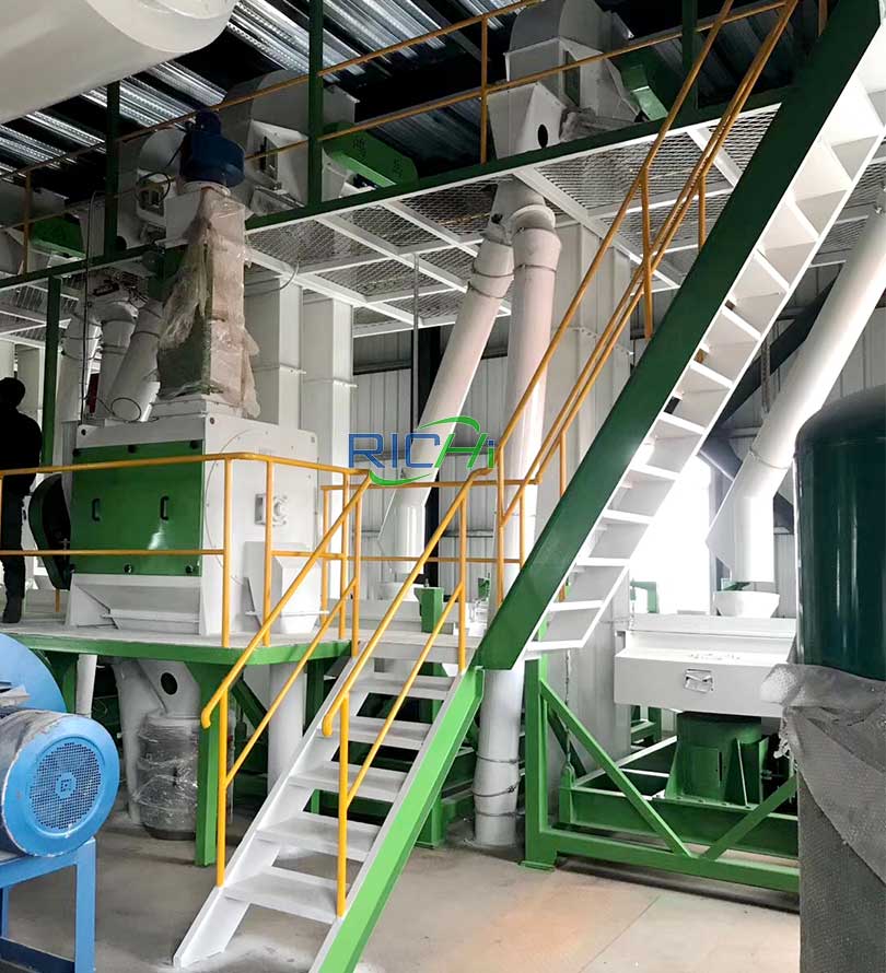 3-4 tons fish feed production line in Vietnam