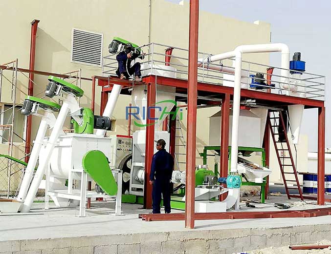 fish and shrimp feed mill in Iran