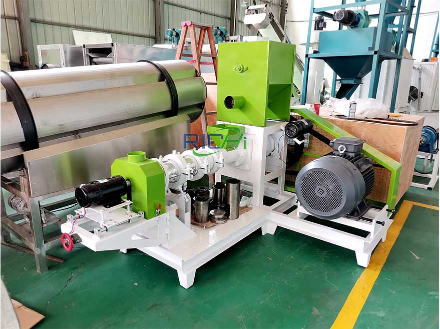 3 tons fish feed extruder machine