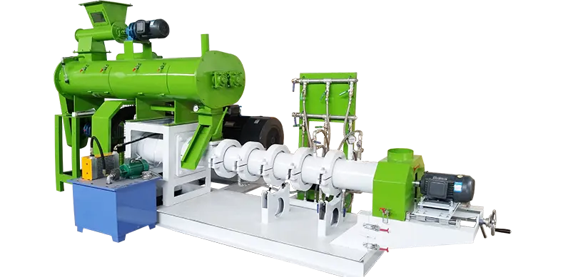 wet type fish feed extruder machine